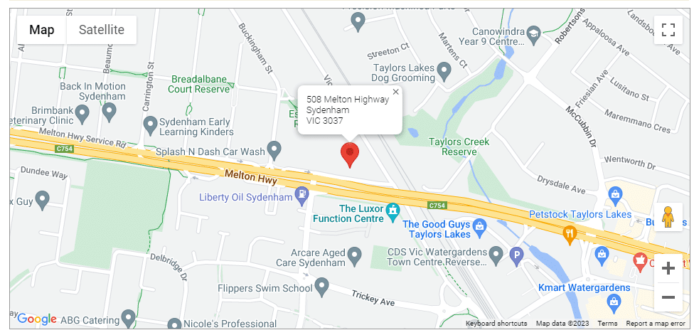 508 melton highway map a1 doctors surgery sydenham